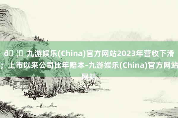 🦄九游娱乐(China)官方网站2023年营收下滑；上市以来公司比年赔本-九游娱乐(China)官方网站