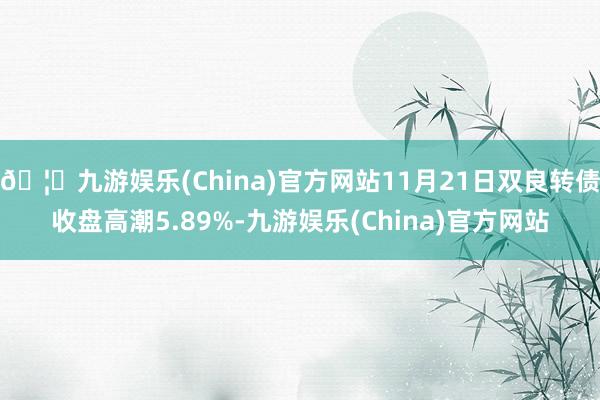 🦄九游娱乐(China)官方网站11月21日双良转债收盘高潮5.89%-九游娱乐(China)官方网站