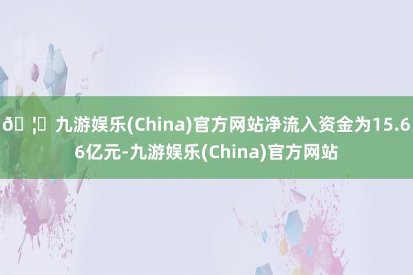 🦄九游娱乐(China)官方网站净流入资金为15.66亿元-九游娱乐(China)官方网站