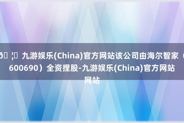 🦄九游娱乐(China)官方网站该公司由海尔智家(600690)全资捏股-九游娱乐(China)官方网站