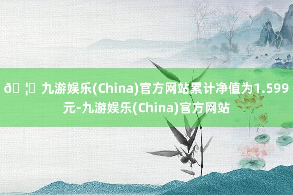 🦄九游娱乐(China)官方网站累计净值为1.599元-九游娱乐(China)官方网站